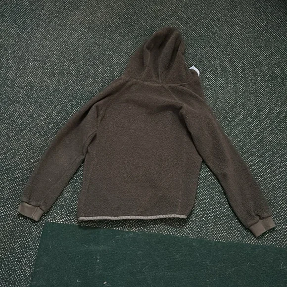 Cotopaxi dark green with light blue full zip Sherpa hoodie size small - Picture 4 of 4